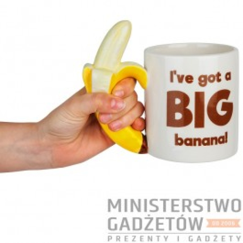 Kubek dużego banana