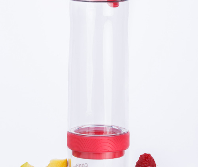Butelka na wodę z wkładem na owoce