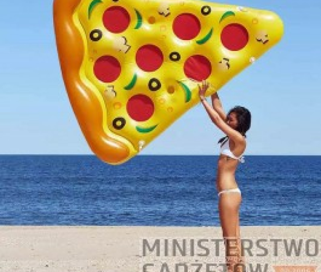 Dmuchany materac pizza