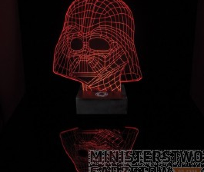 Lampa Lord Vader 3d