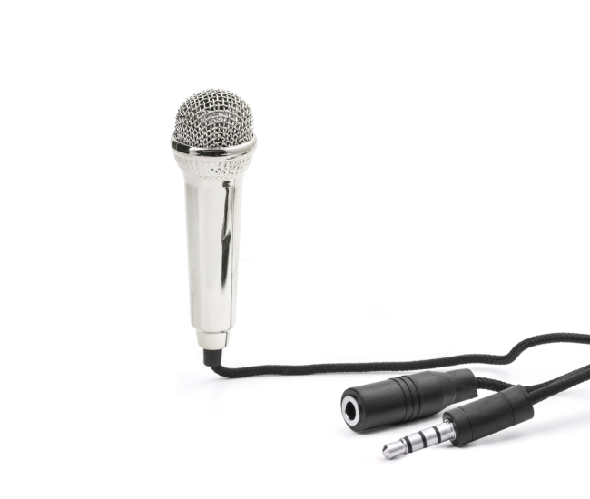 Mini mikrofon do karaoke