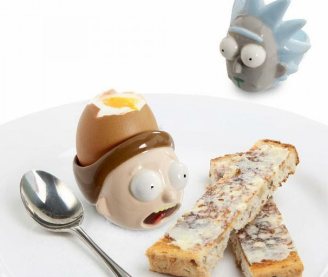 Rick and Morty - podstawki na jajka