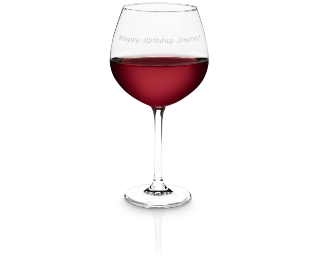 Spersonalizowany kieliszek do wina