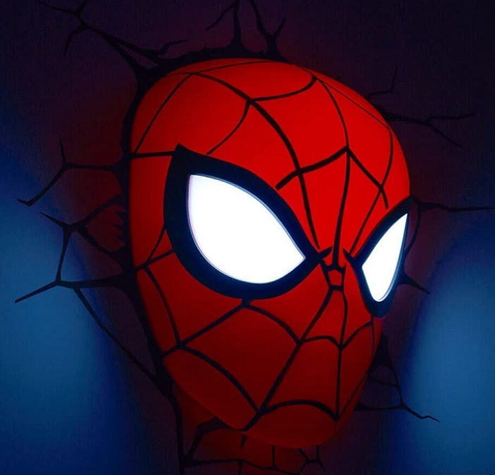 Lampa Ścienna Spiderman