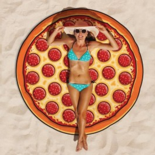 Koc plażowy pizza