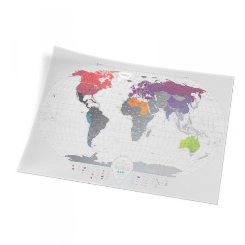 Mapa Zdrapka Świat - Travel Map Air World