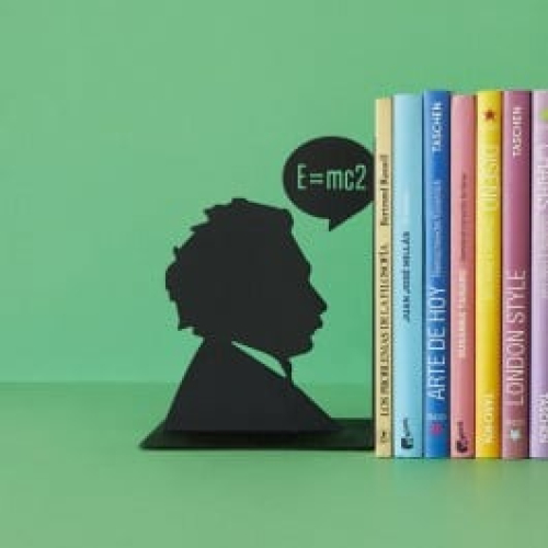 Podpórka do książek Einstein