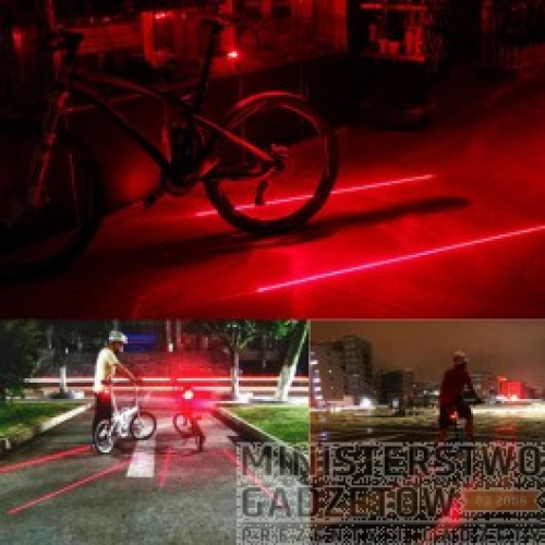 Rowerowe Światła Laserowe