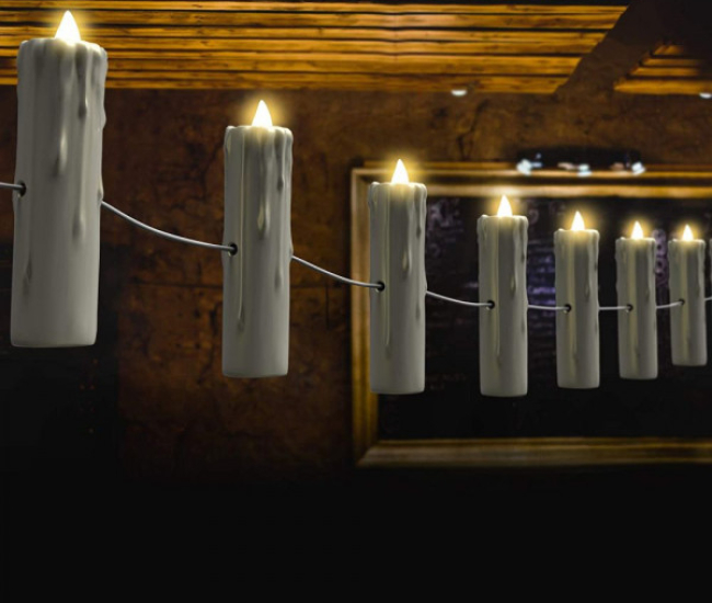 Harry Potter - Latające Świece z Hogwartu - ozdobne lampki LED