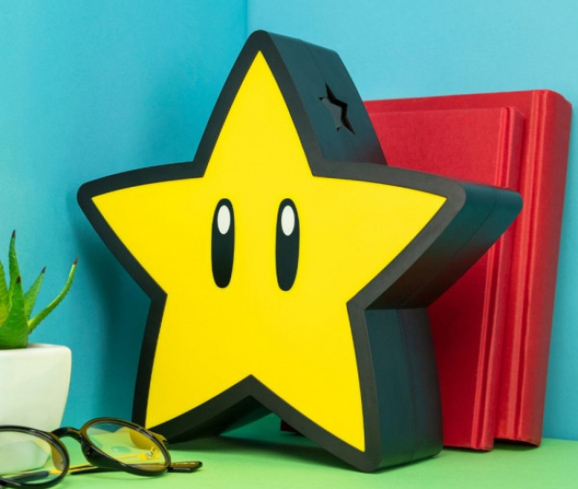 Super Mario - lampka Super Star